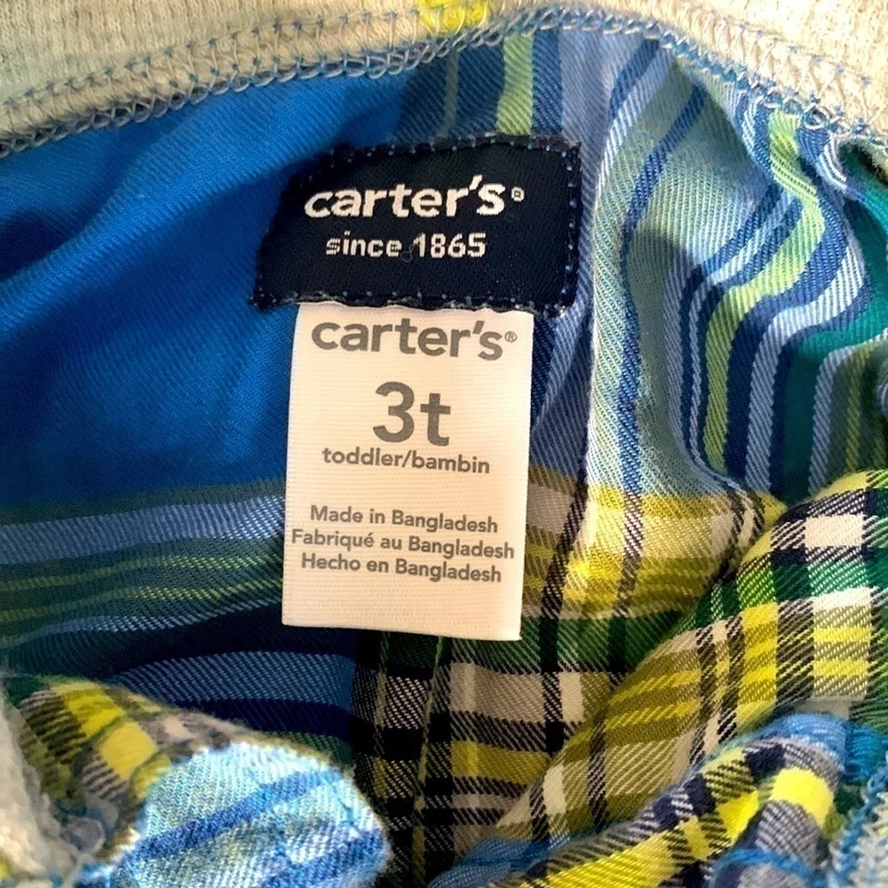 Carters Boys Hooded Button Up Shirt